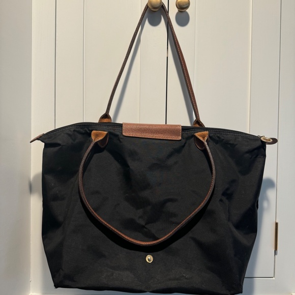 Longchamp Le Pliage Original L Black Tote Bag - Picture 2 of 11